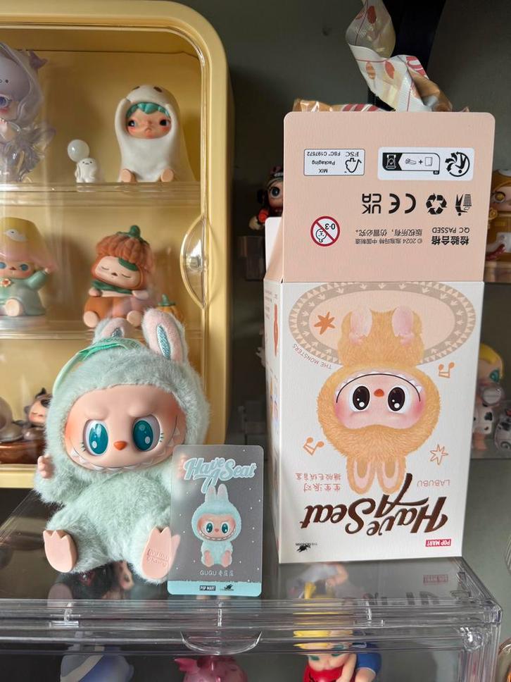POPMART Labubu Have a Seat - Ququ, Verzamelen, Poppetjes en Figuurtjes, Nieuw, Ophalen of Verzenden
