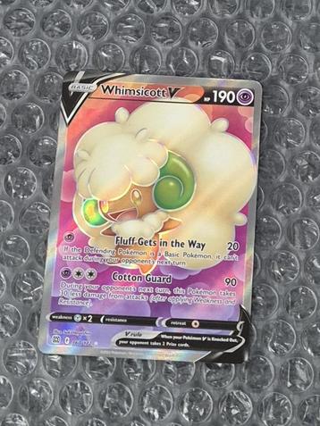 Full Art Whimsicott V 160/172 Brilliant Stars Sword & Shield beschikbaar voor biedingen