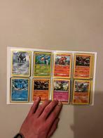 Partij Pokemon Kaarten + Map, Hobby en Vrije tijd, Ophalen of Verzenden, Gebruikt, Meerdere kaarten