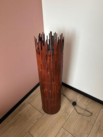 Bamboe vloerlamp (ROTVIK IKEA) beschikbaar voor biedingen