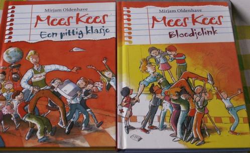 2x Mees Kees Een pittig klasje en bloedjelink Mirjam Oldenha, Boeken, Kinderboeken | Jeugd | onder 10 jaar, Zo goed als nieuw