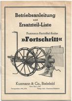 Fortschritt aardappel rooi machine handleiding (frt), Ophalen of Verzenden, Zo goed als nieuw, Tractor en Landbouw