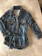 zgan spijkerjurk van vingino maat 4 = 98/104, VINGINO., Meisje, Ophalen of Verzenden, Zo goed als nieuw