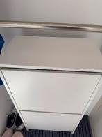 Witte Schoenenkast - 2 Vakken, Ophalen of Verzenden, Gebruikt