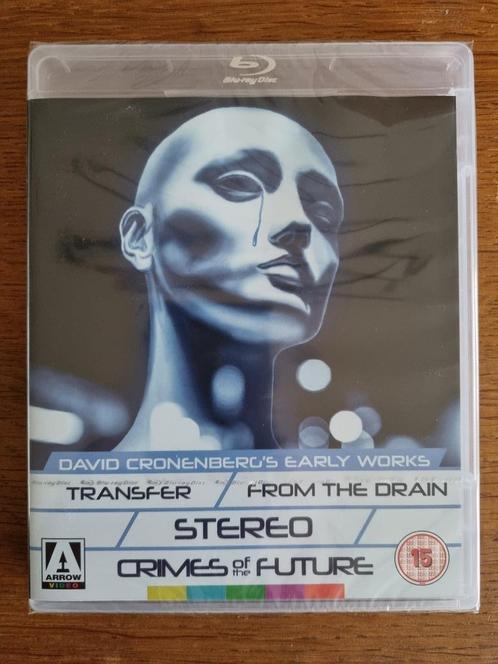 Stereo & Crimes of the Future | David Cronenberg, Cd's en Dvd's, Blu-ray, Nieuw in verpakking, Horror, Ophalen of Verzenden