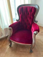 Victoriaanse Grandfather Stoel / Gentleman's Chair, Antiek en Kunst, Antiek | Meubels | Stoelen en Banken, Ophalen