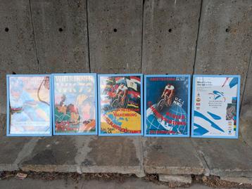 5 wielerposters Valkenburg beschikbaar voor biedingen