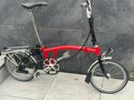 Brompton vouwfiets met 6 versnellingen, Gebruikt, Brompton, 16 tot 18 inch, Versnellingen