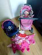 Poppenwagen set, Kinderen en Baby's, Speelgoed | Poppen, Ophalen, Gebruikt, Babypop