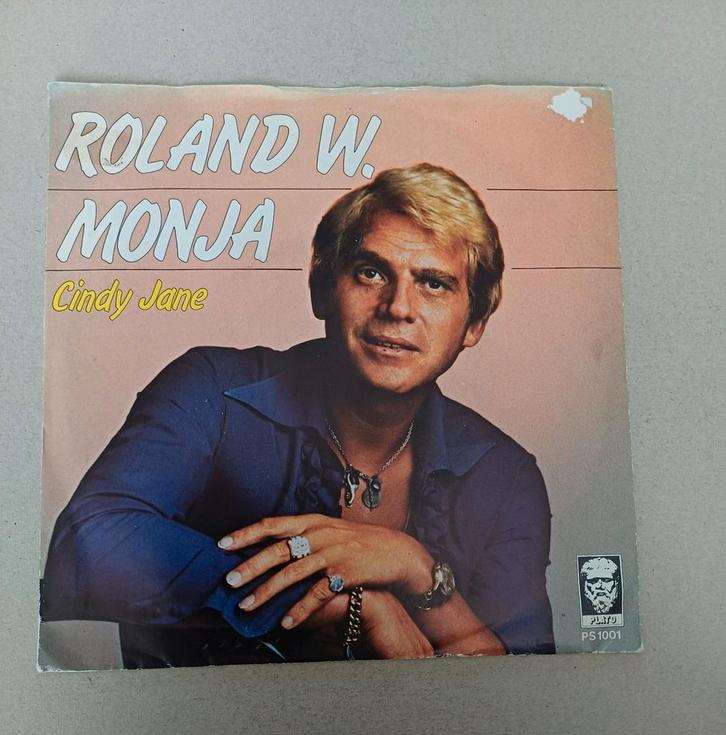 Roland W - Monja, Cd's en Dvd's, Vinyl Singles, Gebruikt, Single, Pop, 7 inch, Ophalen of Verzenden
