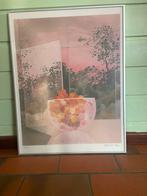 Carlos García - Cerises Litho, Gesigneerd & Ingelijst, Antiek en Kunst, Ophalen