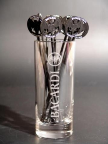 Bacardi Roerstaafjes ( Stirrers ) 6 stuks ( 01 beschikbaar voor biedingen