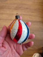 #kerst oude antieke gekleurde kerstbal, Diversen, Kerst, Ophalen of Verzenden