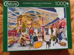 Falcon de Luxe - Coming Home for Christmas - 1000 stukjes, Ophalen of Verzenden, 500 t/m 1500 stukjes, Zo goed als nieuw, Legpuzzel