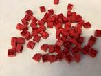 Lego dakpan 2x2 dubbel concaaf rood, Ophalen of Verzenden, Gebruikt, Losse stenen, Lego