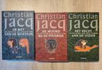 Christian Jacq - Rechter van Egypte trilogie, Boeken, Romans, Ophalen, Zo goed als nieuw, Nederland