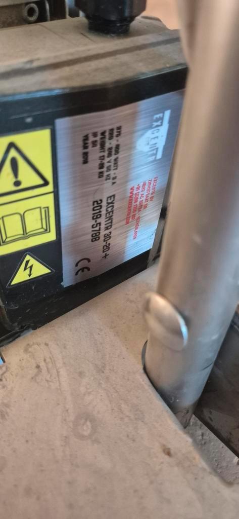 Excentr 30-20 + professionele reiniger, weinig uren, Doe-het-zelf en Verbouw, Reinigingsmachines, Zo goed als nieuw, Overige typen