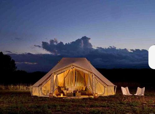 Authentic Billy Joe Double Bell 7.2 glamping tent, Caravans en Kamperen, Tenten, Nieuw, Ophalen of Verzenden
