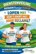Roparun dienstenveiling - Reclame T-Shirt - door Jarno, Ophalen, Nieuw