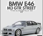 1:18 BMW M3 GTR (E46) 2001 Titan Silver metallic Ottomobile, Hobby en Vrije tijd, Modelauto's | 1:18, Ophalen of Verzenden, Nieuw