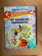 Genimo Stilton “Het gevaarlijke snotmonster”, Boeken, Ophalen of Verzenden, Zo goed als nieuw