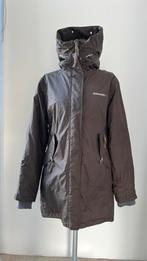 Didriksons warme dames winterjas bruin glanzend 42, Kleding | Dames, Jassen | Winter, Ophalen of Verzenden, Gedragen, Maat 42/44 (L)