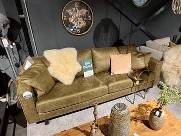 Bank Bari Microleer Bull Moss 4 zits beschikbaar voor biedingen