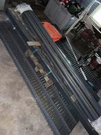 nieuwe hekwerk incl 2 dubbele poorten, Ophalen, Zo goed als nieuw, IJzer, Met poort