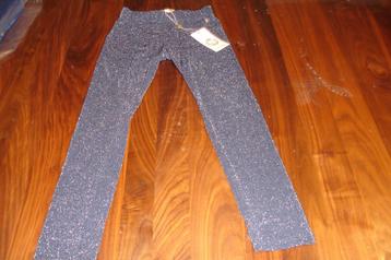 Scapa blauw glitter legging maat 146-152 nieuw! beschikbaar voor biedingen