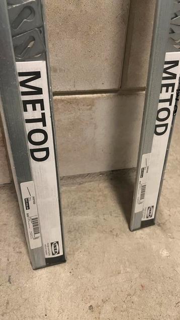 IKEA METOD Ophangrail, verzinkt, 200 cm