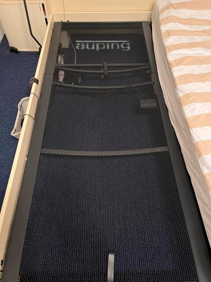 Auping Auronde Elektrisch Bed 180x210 met Lampjes, Huis en Inrichting, Slaapkamer | Bedden, Gebruikt, Tweepersoons, 180 cm, 210 cm