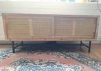 Rotan webbing boho tv meubel dressoir, Ophalen, 100 tot 150 cm, Bohemian Boho, Zo goed als nieuw