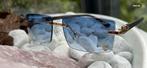 Luxe Cartier zonnebril blauw/goud UV400 protect uni, Overige merken, Zonnebril, Blauw, Nieuw