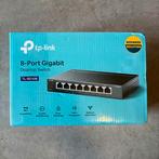 Nieuwe TP-Link TL-SG108 8-poorts gigabit netwerk switch, Ophalen of Verzenden, Zo goed als nieuw