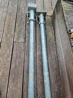 120 tot 240 cm  2 x schroef bouw stempel, Doe-het-zelf en Verbouw, Steigers, Ophalen, Gebruikt
