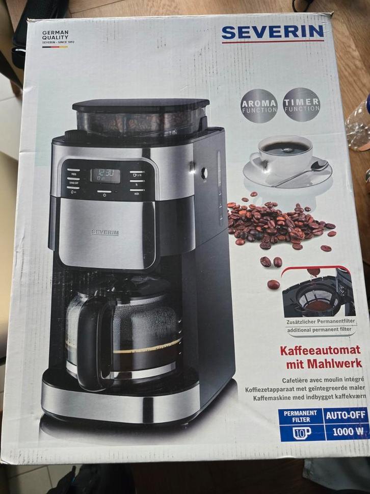 Severin KA9210 Koffiezetapparaat (Zo Goed Als Nieuw), Witgoed en Apparatuur, Koffiezetapparaten, Zo goed als nieuw, Gemalen koffie