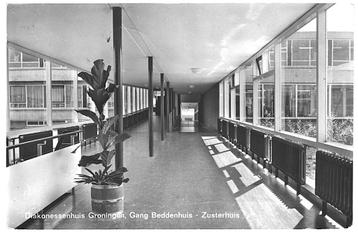 958204	Groningen	Diakonessenhuis 1968	Gelopen met postzegel  beschikbaar voor biedingen