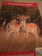 Voordeelgids postcodeloterij met voordeelbonnen voor 2026, Tickets en Kaartjes, Twee personen, Cadeaubon