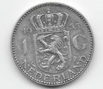 Nederland 1 gulden 1955 KM# 184, Postzegels en Munten, Munten | Nederland, Zilver, 1 gulden, Koningin Juliana, Losse munt