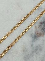 Prachtige 14 karaat goud valkenoog schakel ketting 55 cm new, Nieuw, Ophalen of Verzenden, Nvt, Nvt