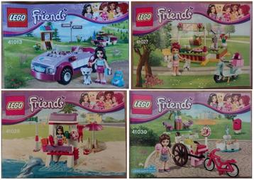 Lego Friends nr. 41013, 41027, 41028 en 41030 beschikbaar voor biedingen