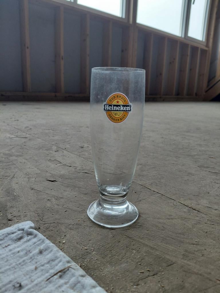 Heineken Glas in Goede Staat, Ophalen of Verzenden, Zo goed als nieuw