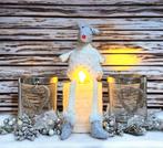 Kerst krans & Rivièra maison hart votive & muis& led kaars, Ophalen of Verzenden