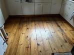 houten vloer grenen en plinten, Ophalen, Gebruikt, Vloerdelen of -planken, 10 m² of meer