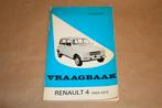 raagbaak voor uw Renault 4. 1969-1972. Piet Olyslager., Ophalen of Verzenden