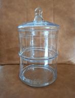 Glazen pot, Huis en Inrichting, Woonaccessoires | Overige, Ophalen, Zo goed als nieuw