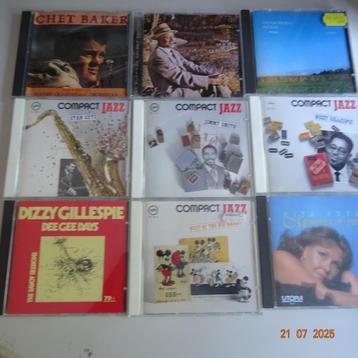 partijtje jazzcd's - Chet Baker, Stan Getz, Rita Reys ea beschikbaar voor biedingen