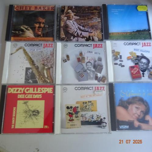 partijtje jazzcd's - Chet Baker, Stan Getz, Rita Reys ea, Cd's en Dvd's, Cd's | Jazz en Blues, Gebruikt, Jazz, 1960 tot 1980, Verzenden
