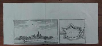 48 Stad Arnemuiden - Armuyden Gravure uit 1659 van C. Merian beschikbaar voor biedingen