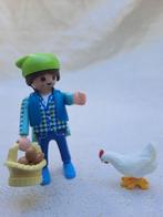 Playmobil 70030 Boerin met kip, Ophalen of Verzenden, Zo goed als nieuw, Complete set